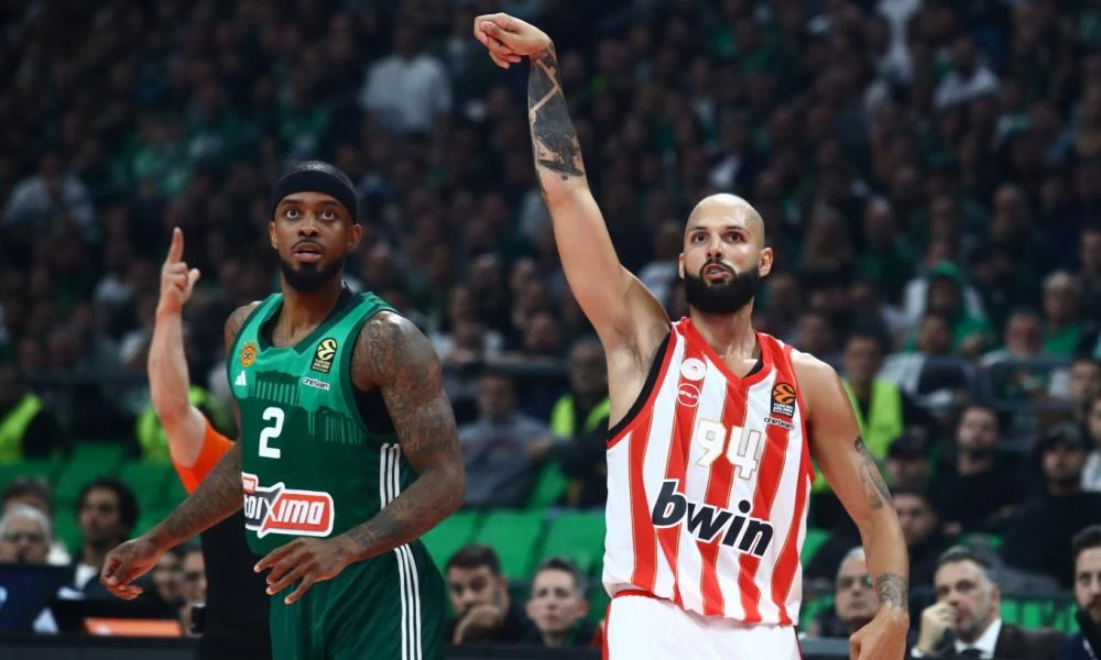 Μπάσκετ - Euroleague: «Διπλα - δίπλα» στην 5η θέση Ολυμπιακός και Παναθηναϊκός στη βαθμολογία